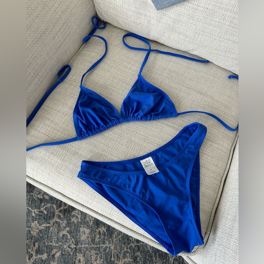 Royal Blue String Bikini